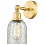 Caledonia Wall Sconce - Satin Gold / Mica
