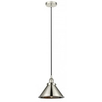 Briarcliff Cord Hung Pendant - Polished Nickel