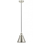 Appalachian Cord Hung Mini Pendant - Polished Nickel