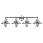 Edison Bathroom Vanity Light - Polished Chrome