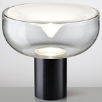 Aella Table Lamp - Matte Black / Transparent / White Spot