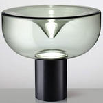 Aella Table Lamp - Matte Black / Smoke Grey