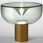 Aella Table Lamp - Matte Bronze / Smoke Grey