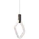 Catania Pendant - Chrome / Clear