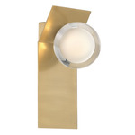Vinci Wall Sconce - Soft Brass / Frost / Clear
