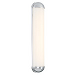 Dolo Wall Sconce - Chrome / White