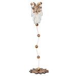 Venetian Candlestick Holder - Gold Leaf