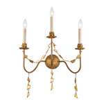 Mosaic Wall Light - Gold Leaf