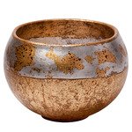 Addie Bowl - Silver Leaf / Gold Leaf