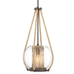 Stutterhein Pendant - Sand Bronze / Clear