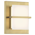 Tarnos Wall Sconce - Soft Brass / Alabaster