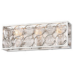 Culture Chic Bathroom Vanity Light - Silver / Clear