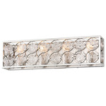 Culture Chic Bathroom Vanity Light - Silver / Clear