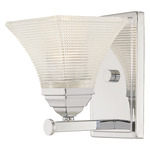 Conspire Bathroom Vanity Light - Chrome / Clear