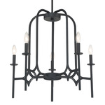 Muncie Chandelier - Coal