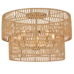 Bungalow Heaven Ceiling Light - Soft Brass / Natural