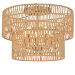 Bungalow Heaven Ceiling Light - Soft Brass / Natural