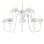 North Fork Chandelier - White