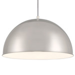 Vantage Dome Pendant - Brushed Nickel