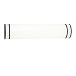 Vantage Bathroom Vanity Light - Coal / White