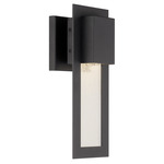 Westgate Outdoor Wall Light - Sand Coal / Clear Seeded