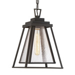 Sleepy Hollow Outdoor Pendant - Bronze / Clear