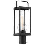 Sullivans Landing Outdoor Post Mount - Sand Coal / Clear