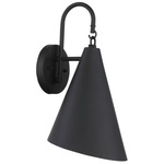 Playwright Outdoor Wall Sconce - Sand Coal