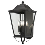 Savannah Outdoor Wall Light - Sand Coal / Clear