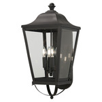 Savannah Outdoor Wall Light - Sand Coal / Clear