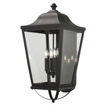 Savannah Outdoor Wall Light - Sand Coal / Clear