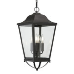 Savannah Outdoor Pendant - Sand Coal / Clear
