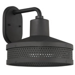 Abalone Point Outdoor Wall Light - Coal