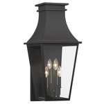 Gloucester Outdoor Wall Light - Sand Coal / Clear