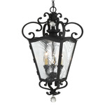 Brixton Ivy Outdoor Pendant - Sand Coal / Clear