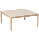 Workshop Coffee Table - Warm Grey Linoleum / Oak