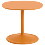 Soft Square Side Table - Orange