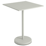 Linear Square Cafe Table - Grey