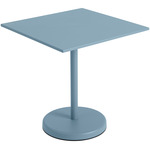Linear Square Cafe Table - Pale Blue