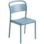 Linear Steel Chair - Pale Blue