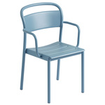 Linear Steel Chair - Pale Blue