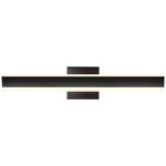 Prism Bathroom Vanity Light - Satin Dark Gray / White