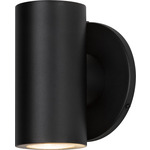 Arc Up / Down Wall Sconce - Black / Acrylic