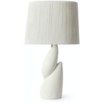 Damara Table Lamp - White