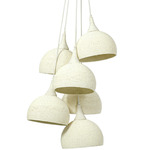 Madeline Multi Light Pendant - Whitewash