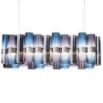 La Lollo Linear Pendant - White / Gradient