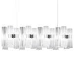 La Lollo Linear Pendant - White / White