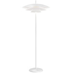 Shells Floor Lamp - Satin White