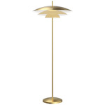 Shells Floor Lamp - Brass