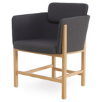 Aya Dining Armchair - Oak / Field 182